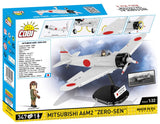 Mitsubishi A6M2 "ZERO-SEN" - COBI 5729 - 347 bricks - BRICKTANKS