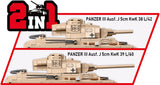 Panzer III AUSF.J - COBI 2562 - 780 Bricks - BRICKTANKS