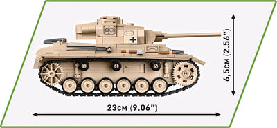 Panzer III AUSF.J - COBI 2562 - 780 Bricks - BRICKTANKS