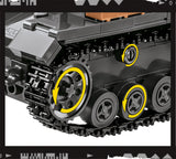 Panzer IV AUSF.G tank - Company of Heroes 3 - COBI 3045 - 606 Bricks - BRICKTANKS