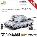 Panzerkampfwagen E-100 - COBI 2572 - 1510 Bricks - BRICKTANKS