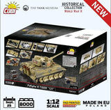 PzKpfw VI Tiger 131 1:12 brick tank model - COBI 2801 - 7800 bricks EXECUTIVE EDITION Tank COBI 