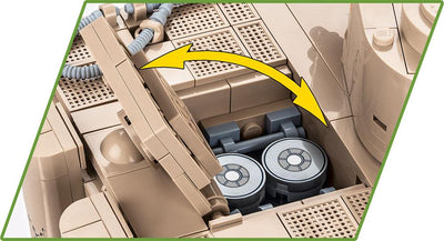 PZKPFW VI TIGER 131 TANK - COBI 2556 - 850 Bricks - BRICKTANKS
