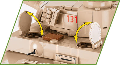 PZKPFW VI TIGER 131 TANK - COBI 2556 - 850 Bricks - BRICKTANKS