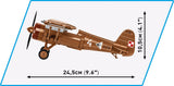 PZL P.11c - COBI 5742 - 320 Bricks Planes Cobi 