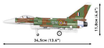 RAF Typhoon FGR4 "Gina" brick plane model - COBI 5843 - 576 bricks Planes Cobi 