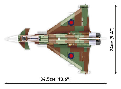 RAF Typhoon FGR4 "Gina" brick plane model - COBI 5843 - 576 bricks Planes Cobi 