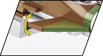 RAF Typhoon FGR4 "Gina" brick plane model - COBI 5843 - 576 bricks Planes Cobi 
