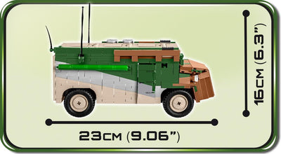 Rommel's Mammoth - COBI 2525 - 735 brick military vehicle - BRICKTANKS