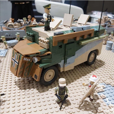 Rommel's Mammoth - COBI 2525 - 735 brick military vehicle - BRICKTANKS