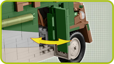 Rommel's Mammoth - COBI 2525 - 735 brick military vehicle - BRICKTANKS