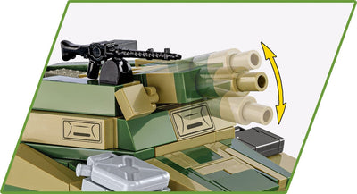 Sd. Kfz 234/3 Stummel brick armoured car model - COBI 2288 - 439 bricks Tank Cobi 