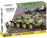 Sd. Kfz 234/3 Stummel brick armoured car model - COBI 2288 - 439 bricks Tank Cobi 