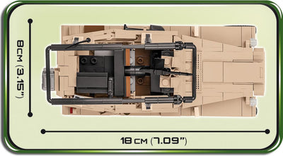 Sd.Kfz. 250/3 (Afrika Korps) - COBI 2526 - 420 brick command vehicle - BRICKTANKS