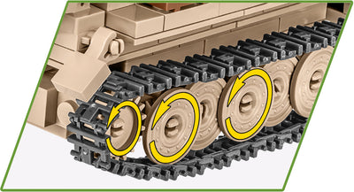 SD.KFZ.10 Demag D7 - COBI 2273 - 283 bricks - BRICKTANKS