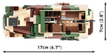 SD.KFZ.251/9 Stummel Half Track - COBI 2283 - 454 Bricks Other Military Cobi 