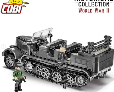 SD.KFZ.7 Half Track - COBI 2275 - 439 Bricks - BRICKTANKS