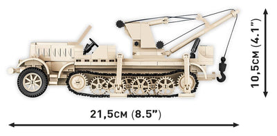 SD.KFZ.9/1 Famo Half-Track - COBI 2281 - 498 Bricks - BRICKTANKS