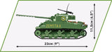 Sherman IC Firefly 'Zemsta II' - COBI 2276 - 600 Bricks - BRICKTANKS