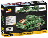 Sherman M4 A1 tank - Company of Heroes 3 - COBI 3044 - 600 Bricks - BRICKTANKS