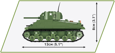 Sherman M4A1 - COBI 2715 - 312 Bricks - BRICKTANKS