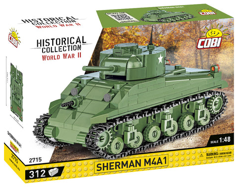 Sherman M4A1 - COBI 2715 - 312 Bricks - BRICKTANKS