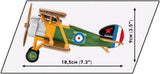 Sopwith. F.1 Camel - COBI 2987 - 176 brick plane - BRICKTANKS
