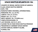 Space shuttle Atlantis - COBI 1930 - 685 Bricks - BRICKTANKS