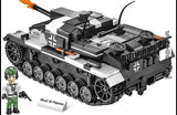 Stug III Ausf.F Flammpanzer brick tank model - COBI 2286 - 536 bricks Tank Cobi 