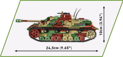 Sturmgeschutz IV brick tank model - COBI 2576 - 952 bricks Tank Cobi 