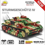 Sturmgeschutz IV - COBI 2576 - 952 bricks Tank Cobi 