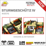 Sturmgeschutz IV - COBI 2576 - 954 bricks Tank Cobi 