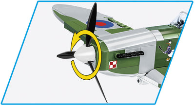 Supermarine Spitfire MKVB - COBI 5725 - 342 Bricks - BRICKTANKS