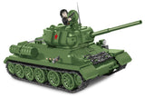 T-34/85 - COBI 2542 - 668 brick medium tank - BRICKTANKS