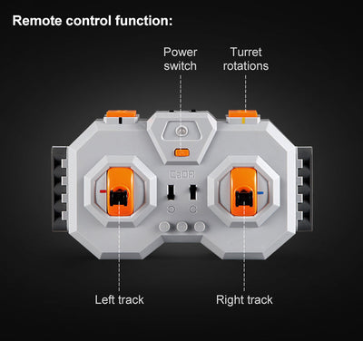 T34 Tank RC - CADA C61072W - 722 Bricks - BRICKTANKS