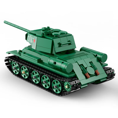 T34 Tank RC - CADA C61072W - 722 Bricks - BRICKTANKS