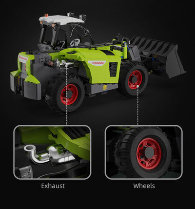 Telehandler RC - CADA C61051W - 1469 Bricks - BRICKTANKS