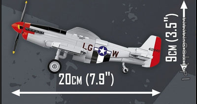 Top Gun Mustang P-51D - COBI 5847 - 145 brick fighter aircraft Planes Cobi 