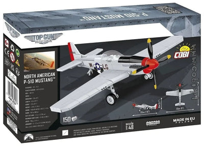 Top Gun Mustang P-51D - COBI 5847 - 145 brick fighter aircraft Planes Cobi 