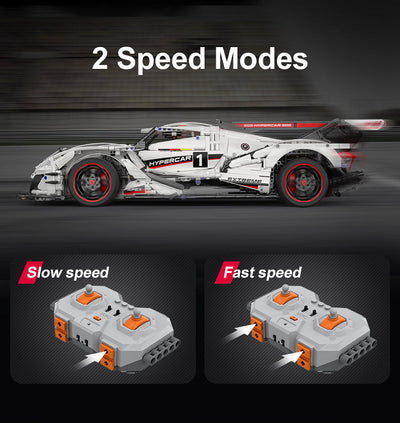 V12 Hyper Car RC - CADA C61053W - 4449 Bricks - BRICKTANKS