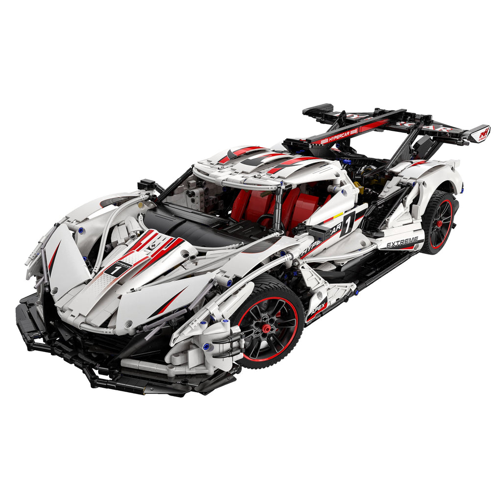 V12 Hyper Car RC brick model kit - CADA C61053W - 4449 bricks – BRICKTANKS
