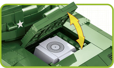 VIETNAM WAR M41A3 WALKER BULLDOG - COBI 2239 - 625 bricks - BRICKTANKS