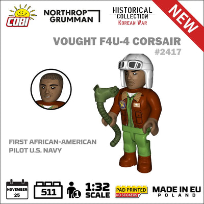 Vought F4U-4 Corsair - COBI 2417 - 510 Bricks - BRICKTANKS