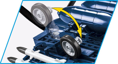 Vought F4U-4 Corsair - COBI 2417 - 510 Bricks - BRICKTANKS