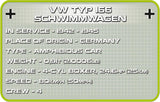 VW Type 166 Schwimmwagen - COBI 2403 - 200 brick light vehicle - BRICKTANKS