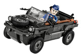 VW Type 166 Schwimmwagen - COBI 2403 - 200 brick light vehicle - BRICKTANKS