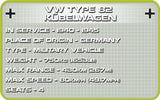 VW Type 82 Kübelwagen - COBI 2402 - 195 bricks - BRICKTANKS