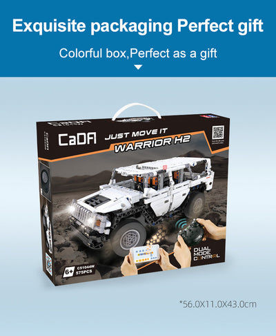 Warrior H2 RC Truck - CADA C51044W - 575 Bricks - BRICKTANKS