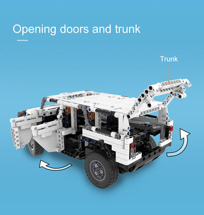 Warrior H2 RC Truck - CADA C51044W - 575 Bricks - BRICKTANKS