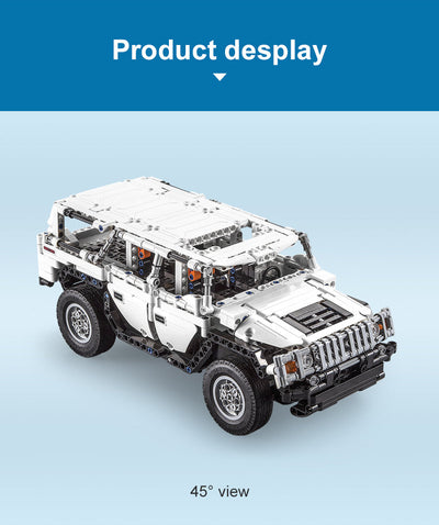 Warrior H2 RC Truck - CADA C51044W - 575 Bricks - BRICKTANKS